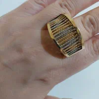 انگشتر طلای شیک