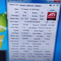 کارت گرافیک radeon hd 5450 مادربرد