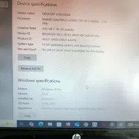 فروش یا معاوضه لب تاپ hp|رایانه همراه|سیرجان, |دیوار