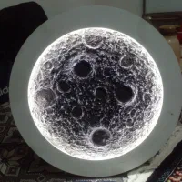 ماکت کره ماه دکوری.نوری ال ای دی