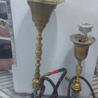 قلیان برنجی عربی در حد نو