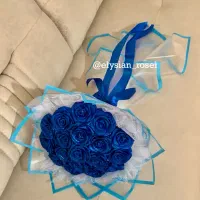 دسته گل شاین دار کاربنی