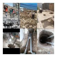 مغنی چا کن وصل فاضلاب شهری تخریب سختمان خا کبرداری