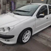 ۲۰۶ مدل ۹۰ تیپ ۵ فرانسه درجه یک|خودرو سواری و وانت|رشت, جهاد|دیوار