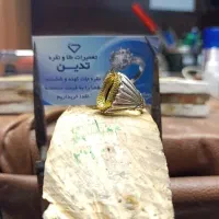 انگشتر نقره دوقاب 925