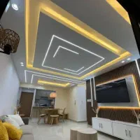 اجرای کناف /لاین نوری/باکس نورمخفی/TV /دکور کناف