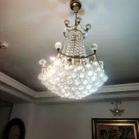 لوستر برنز|لوستر و چراغ آویز|تبریز, |دیوار