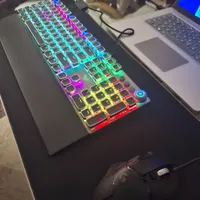 موس و کیبورد گیمینگ با ماوس پد RGB|قطعات و لوازم جانبی رایانه|تهران, صادقیه|دیوار