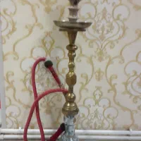 قلیان بزرگ برنزی تو پر