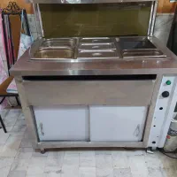 کانتر گرم غذا گرمکن گرمخانه رستورانی
