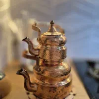 قوری کتری مسی