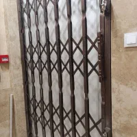 حفاظ کشویی درب آکاردئونی ریلی ضدسرقت|خدمات پیشه و مهارت|مشهد, چهارچشمه|دیوار