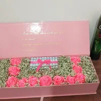 دسته گل ربانی .باکس پول .پول آرایی .گل عقدعروسی|گل مصنوعی|بهشهر, |دیوار