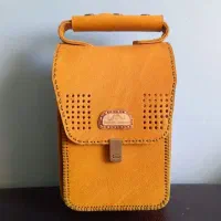 کیف رو دوشی چرم طبیعی گاوی ضخیم و بز ابعاد۲۵*14*10