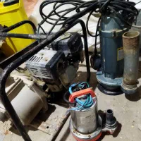 کفکش 2اینچ و موتور آب 3اینچ