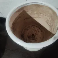 گلدان سفالی متوسط و کوچک استند گل