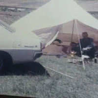 فروش چادر صحرایی امریکایی ۱۶ نفره شیری رنگ