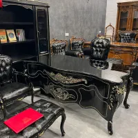 مبلمان اداری کلاسیک میز طوبا ۲ متر با ال چهاردانگه|دفتر کار|تهران, ایران|دیوار