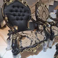 مبل سلطنتی استیل چراغان راش گردو