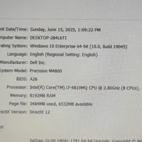 لپتاپ دل DELL PRECISION M4800|رایانه همراه|تهران, شادآباد|دیوار