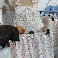 کراپ تاپ و شلوارک