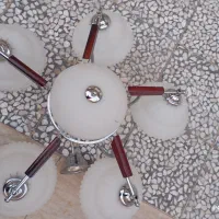 لوستر پنج شاخه|لوستر و چراغ آویز|آباده, |دیوار