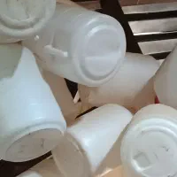 فروش دبه پلاستیکی مخصوص شیره خرما و سایر مایعات|ظروف نگهدارنده، پلاستیکی، یکبارمصرف|قیروکارزین, |دیوار