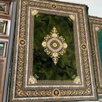 فرش برادران امیری تضمین ورساج سبز کد ۲۲۲