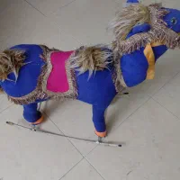 اسب پارچه ای اسباب بازی