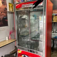 یخچال ویترینی درب از پشت