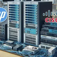 انجام کلیه امور شبکه‌های کامپیوتری/خدمات شبکه