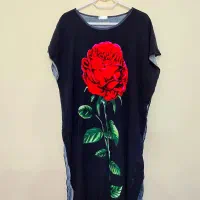 ماکسی نخی بلند تابستونه