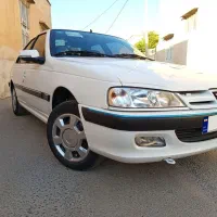 پژو پارس سفید 1401|خودرو سواری و وانت|کازرون, |دیوار