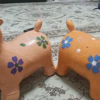 دوعدد گوزن بادی