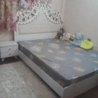 فروش تخت خواب و دراور و آیینه|تخت و سرویس خواب|ری, دولتآباد|دیوار