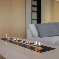 شومینه اتانولی کوره مشکی