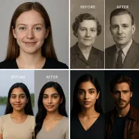 ادیت عکس طراحی و تولید محتوا با هوش مصنوعی|خدمات رایانهای و موبایل|تهران, پرستار|دیوار