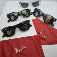 عینک افتابی  Ray.Ban پلاریزه کاچویی چک ۳ ماهه