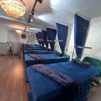 تخت مژه روکش مخمل|آرایشگاه و سالن‌های زیبایی|کرج, عظیمیه|دیوار