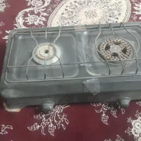 گاز دوشعله تمیز سالم