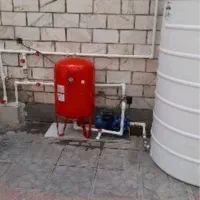نصب پمپ آب و مخزن لوله کشی پکیج سرویس کولر