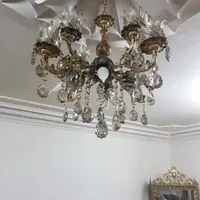 لوستر۱۲شعله ترکیب نور پایین در حدنوبریش۴عدد