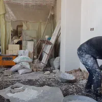 گچکاری گلگچ سفید و لکه کیری در کامیاران و کرمانشاه