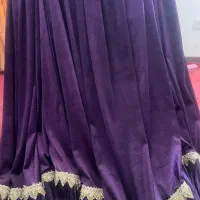 لباس مخمل بنفش