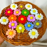 شمع گل بابونه|گل مصنوعی|داراب, |دیوار