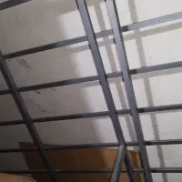 کفی تخت دو نفره فلزی جک دار و تشک تخت کودک|تخت و سرویس خواب|اسلام‌شهر, شهرک قائمیه|دیوار