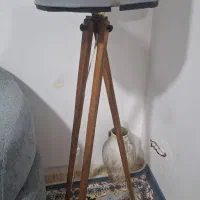 آباژور سه پایه چوبی سالم