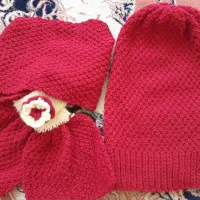 شال وکلاه دخترانه