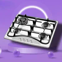 اجاق گاز۴ شعله استیل