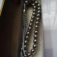 تسبیح برنجی دانه گرد پوشش نیکل مقاوم ضخیم